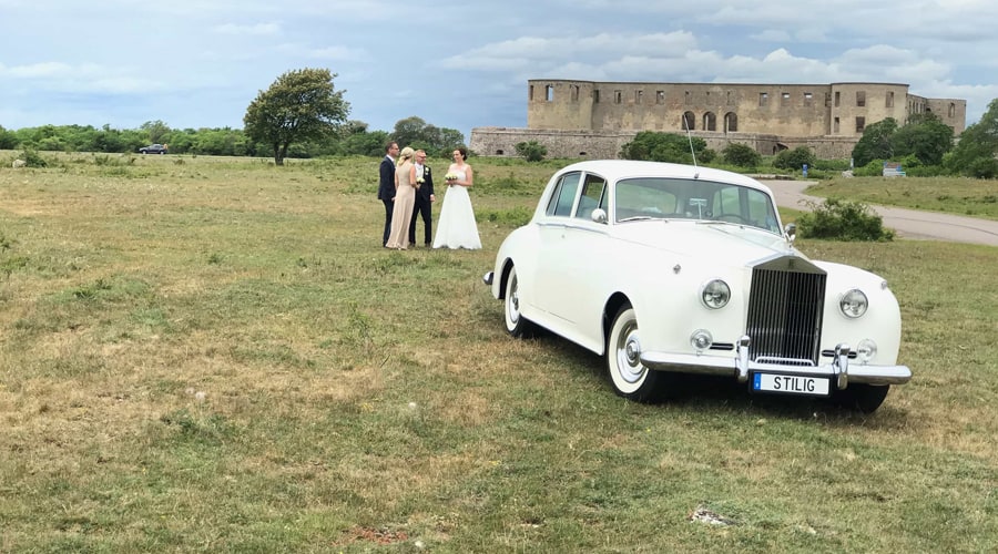 Hyr bröllopsbil – Rolls-Royce Silver Cloud I