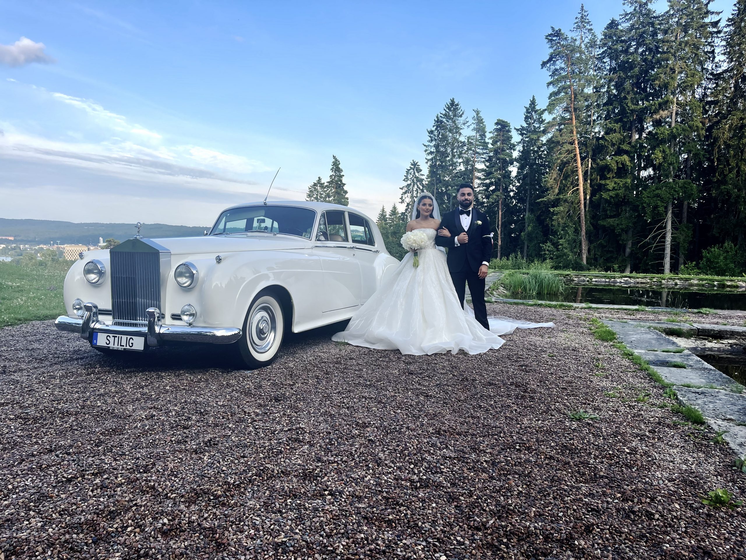 Hyr Rolls-Royce bröllop Jönköping