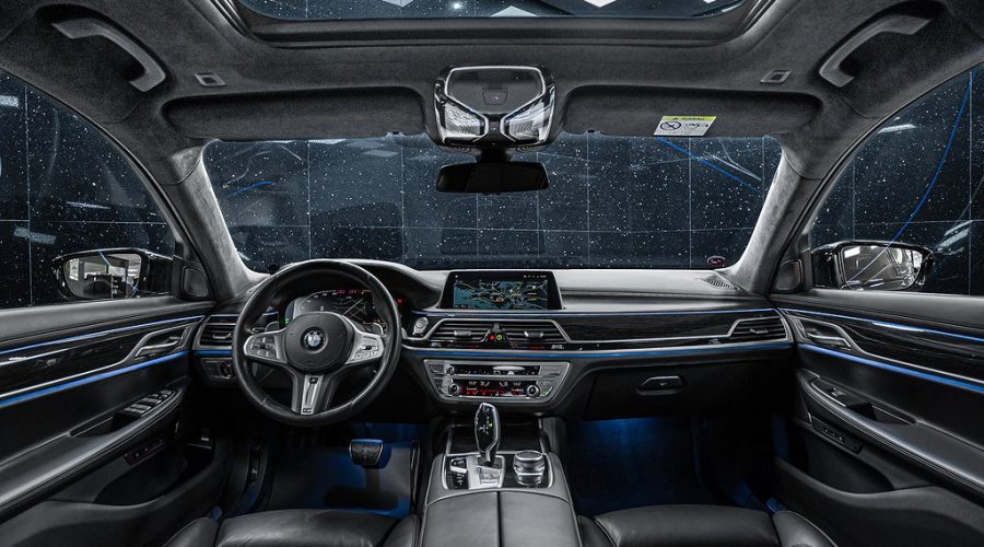 BMW 740 Ld framsäte